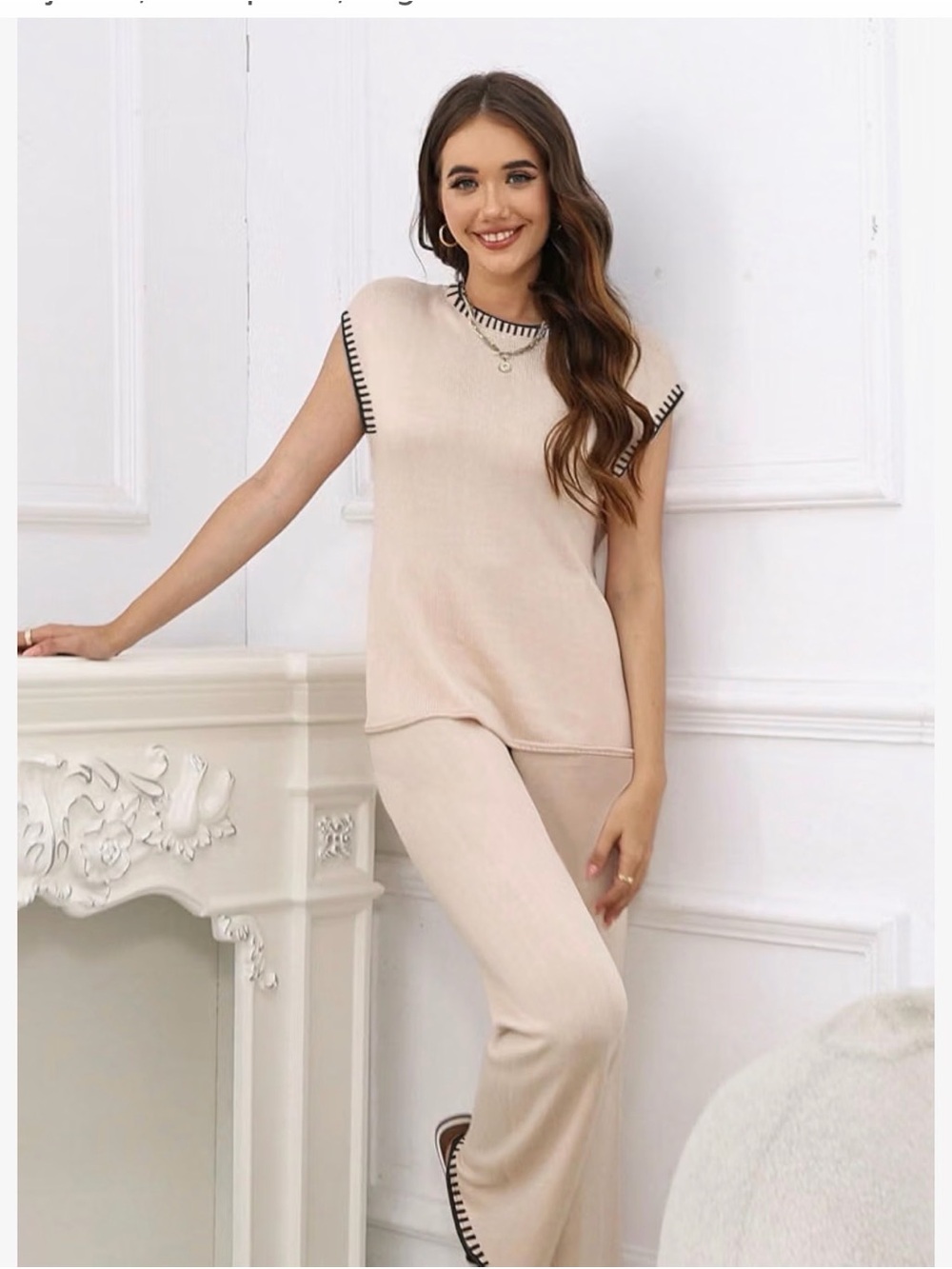 2 piece sweater lounge set